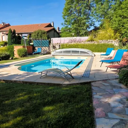 Charmante Maison Avec Piscine Privee A * Siaugues-Sainte-Marie